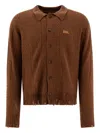 Stockholm Surfboard Club Broke Cardigan In Brown