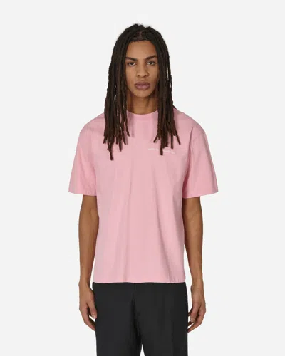 Stockholm Surfboard Club Embroidered Logo T-shirt In Pink