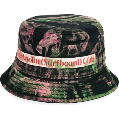 Stockholm Surfboard Club Ford Bucket Hat In Black