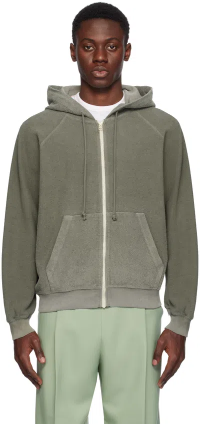 Stockholm Surfboard Club Green Reverse Hoodie