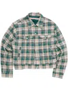 Stockholm Surfboard Club Jacket In Green Check