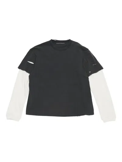 Stockholm Surfboard Club Layered T-shirt In Black