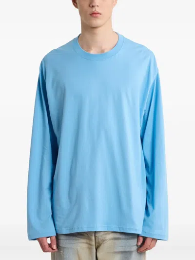 Stockholm Surfboard Club Long-sleeve Graphic T-shirt In Blue