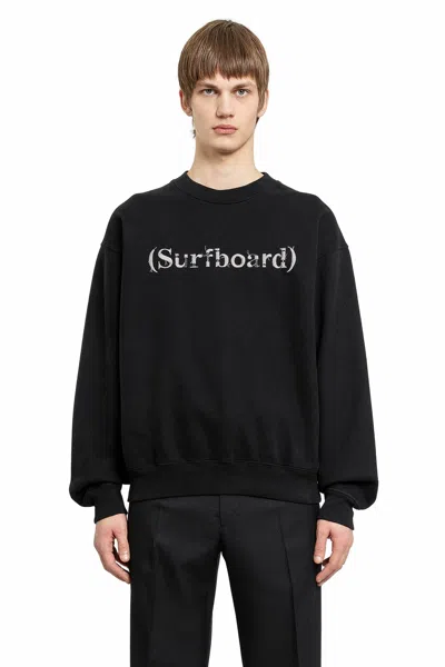 Stockholm Surfboard Club Man Black Sweatshirts