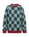 Stockholm Surfboard Club Stockholm (surfboard) Club Man Sweater Green Size Xxl Acrylic, Mohair Wool, Polyamide In Green