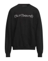 Stockholm Surfboard Club Stockholm (surfboard) Club Man Sweatshirt Black Size Xxl Organic Cotton In Black
