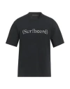 Stockholm Surfboard Club Stockholm (surfboard) Club Man T-shirt Black Size Xl Organic Cotton In Black