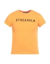 Stockholm Surfboard Club Stockholm (surfboard) Club Man T-shirt Orange Size Xxl Organic Cotton In Orange