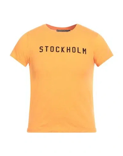 Stockholm Surfboard Club Stockholm (surfboard) Club Man T-shirt Orange Size Xxl Organic Cotton
