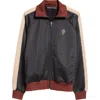 Stockholm Surfboard Club Monogram Track Jacket In Black