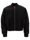 Stockholm Surfboard Club Nylon Bomber Jacket In Black