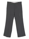 Stockholm Surfboard Club Pressed-crease Pants In Gray