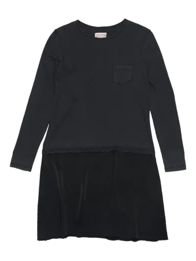 Stockholm Surfboard Club Pocket Mini Dress In Black