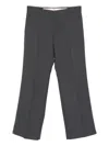 Stockholm Surfboard Club Pressed-crease Pants In Gray