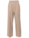 Stockholm Surfboard Club Pressed-crease Straight Trousers In Neutrals