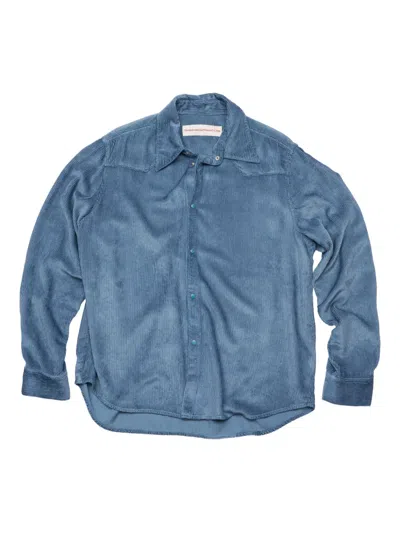 Stockholm Surfboard Club Prince Shirt In Blue