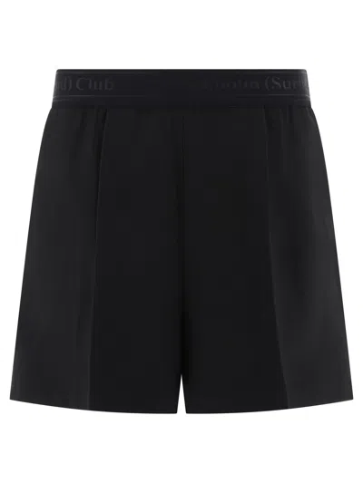 STOCKHOLM SURFBOARD CLUB STOCKHOLM SURFBOARD CLUB SHORT WITH ELASTICATED WAIST