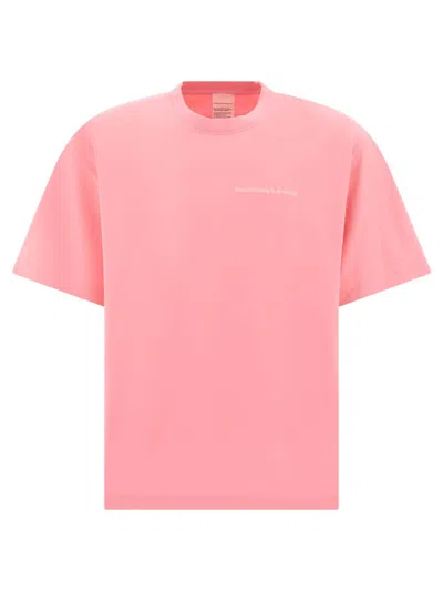 Stockholm Surfboard Club T-shirt With Logo In Pink