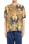 Stockholm Surfboard Club Leopard Print Tee