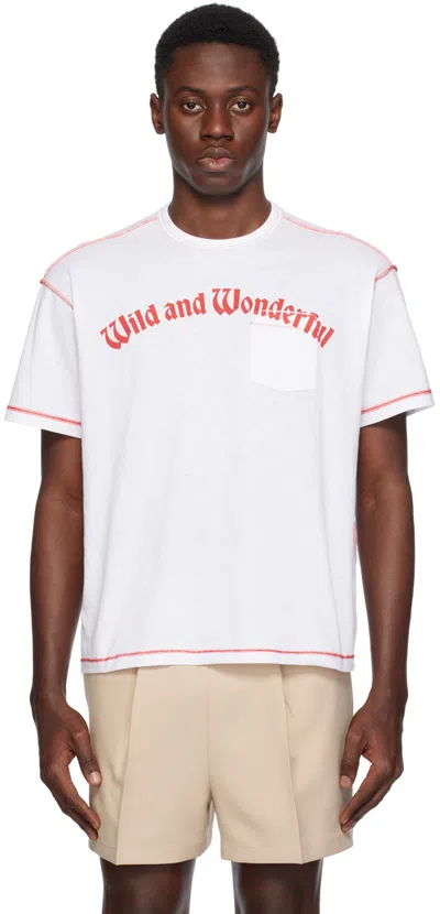 Stockholm Surfboard Club White Pocket T-shirt