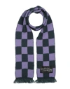 Stockholm Surfboard Club Stockholm (surfboard) Club Woman Scarf Purple Size - Acrylic, Mohair Wool, Polyamide In Purple