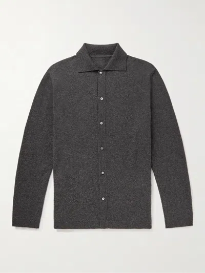 Stòffa Cashmere Shirt In Gray