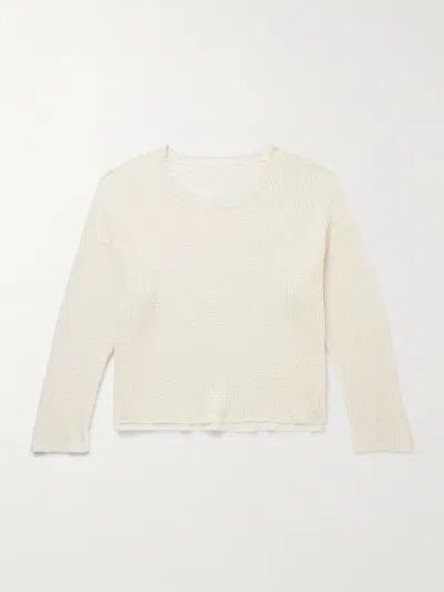Stòffa Linen Sweater In Neutral