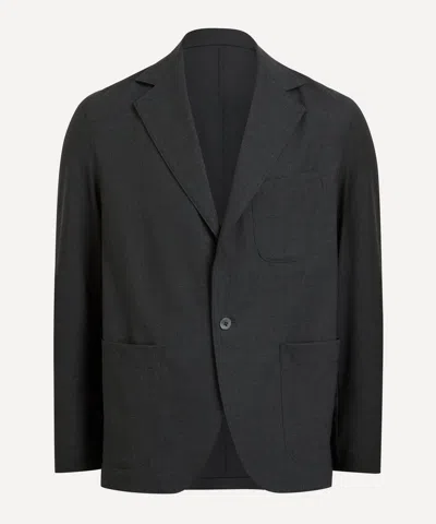 Stòffa Stoffa Mens Single-breasted Wool Shirt Jacket