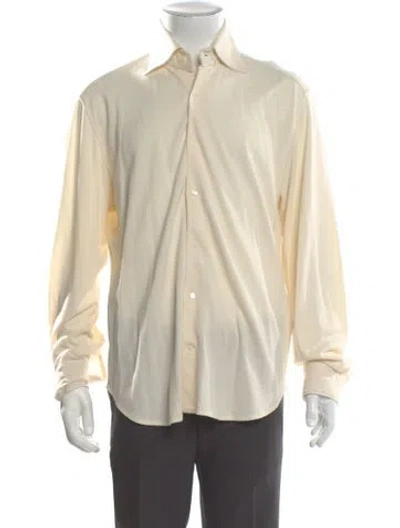 Pre-owned Stòffa Silk Long Sleeve Shirt In Neutral