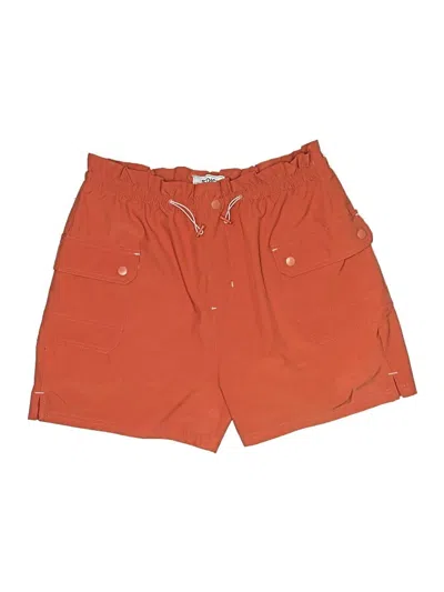Pre-owned Stoic Shorts In Orange