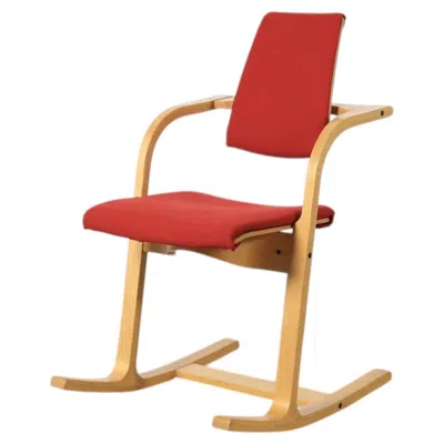 Pre-owned Stokke Actulum Rocking Chair By Peter Opsvik For , 1995 In Brown