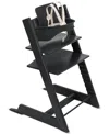 Stokke Baby Tripp Trapp High Chair & Baby Set In Black