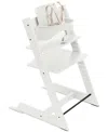 Stokke Baby Tripp Trapp High Chair & Baby Set In White