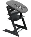 Stokke Baby Tripp Trapp High Chairâ² And Newborn Set In Black