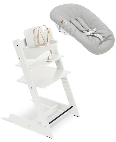Stokke Baby Tripp Trapp High Chairâ² And Newborn Set In Gray