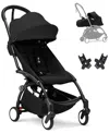 Stokke Baby Yoyoâ³ Stroller Bundle Newborn & Car Seat Adapter In Black