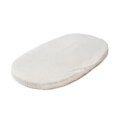 Stokke Sleepisleepi Fitted Sheet Bed Pehr V3 In Blue,white,yellow