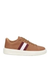 Stokton Man Sneakers Tan Size 9 Leather