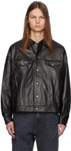 Stolen Girlfriends Club Black Sabbath Leather Jacket In Black