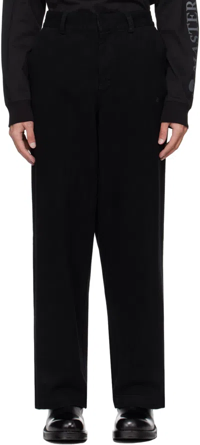 Stolen Girlfriends Club Black 'search And Destroy' Jeans In Washed Black