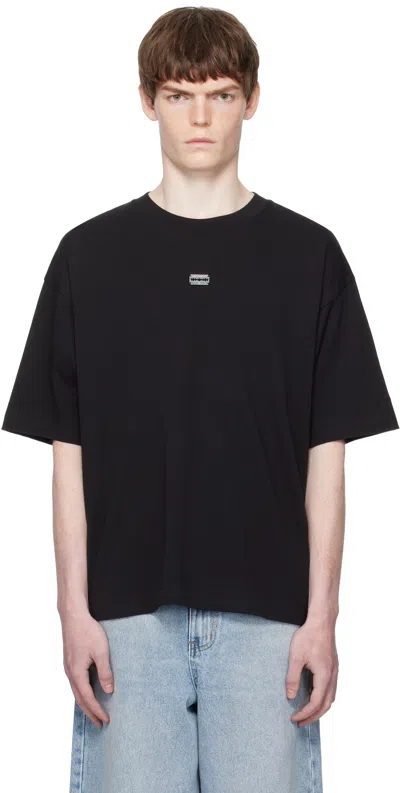Stolen Girlfriends Club Black Stolen Razor Relaxed T-shirt