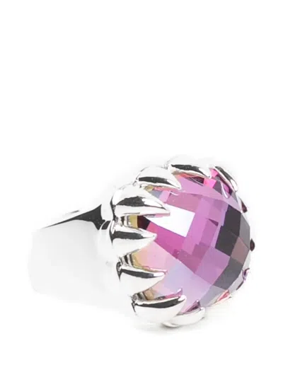 Stolen Girlfriends Club Claw Ring In Purple