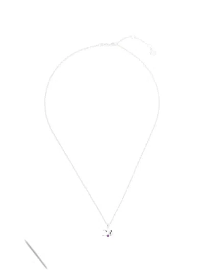 Stolen Girlfriends Club February Hheart Necklace In Pink