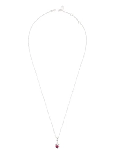 Stolen Girlfriends Club Gothic Star Necklace In Metallic