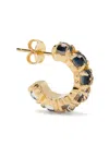 Stolen Girlfriends Club Halo Cluster Earrings In Gold