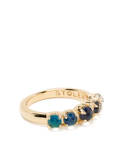 Stolen Girlfriends Club Halo Cluster Ring In 金色