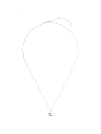 Stolen Girlfriends Club July Heart Necklace In Metallic