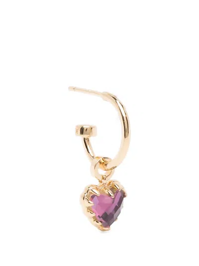 Stolen Girlfriends Club Love Anchor Earrings In Transparent