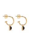 Stolen Girlfriends Club Love Claw Drop Anchor Sleeper Earring In Gold