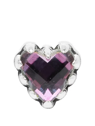 Stolen Girlfriends Club Love Claw Earrings In Purple